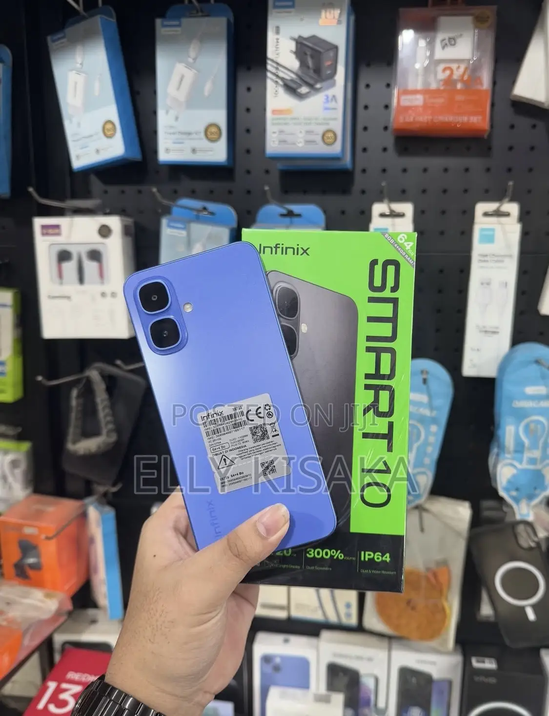 New Infinix Smart 10 128 GB Blue