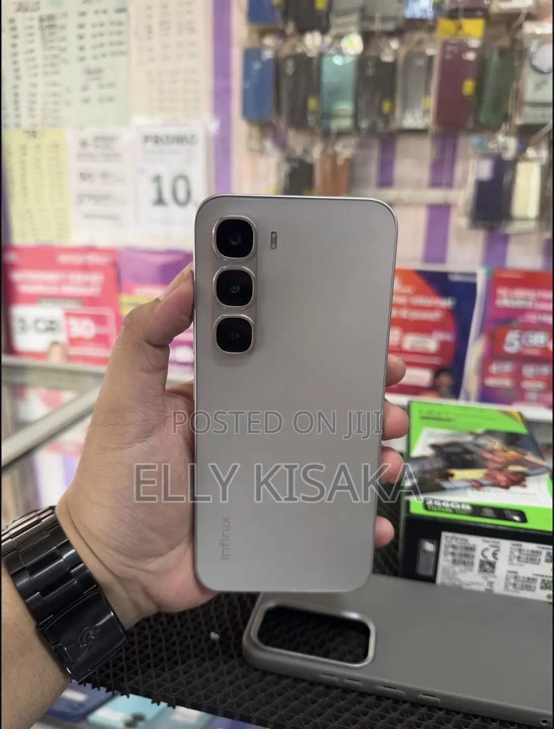 New Infinix Hot 60 Pro+ 128 GB Silver