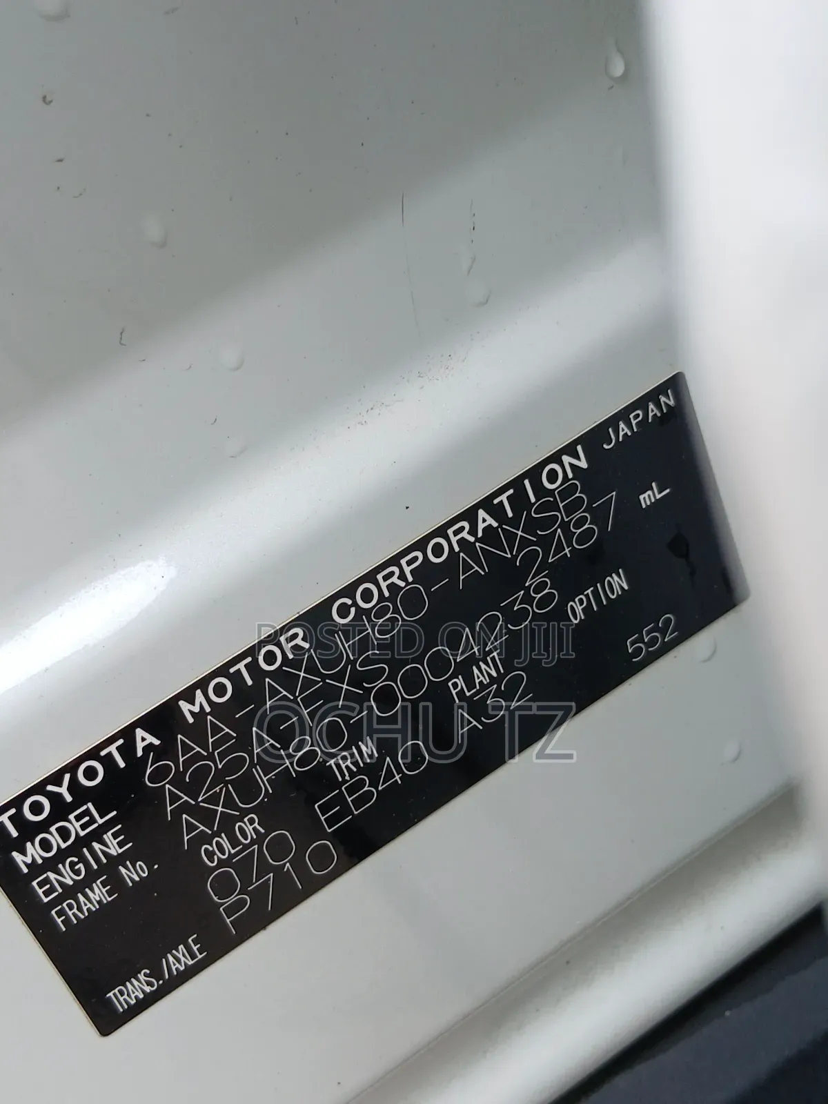 Toyota Harrier 2020 White