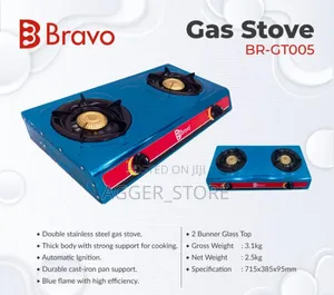 Bravo Br-Gt005 Gas Stove (Two Plates)