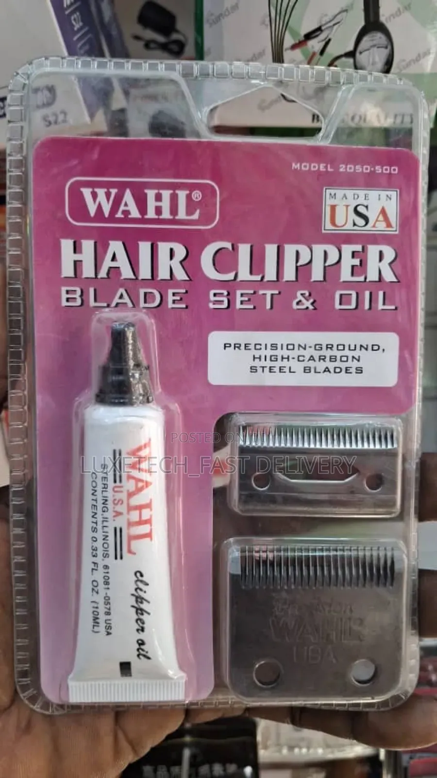 Original Hair Clipper Blade Set and Oil