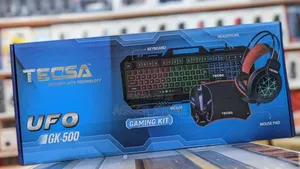 Gaming Combo Tecsa Gk500 (Keyboard+Mouse+Mouse Pad+Headphones)