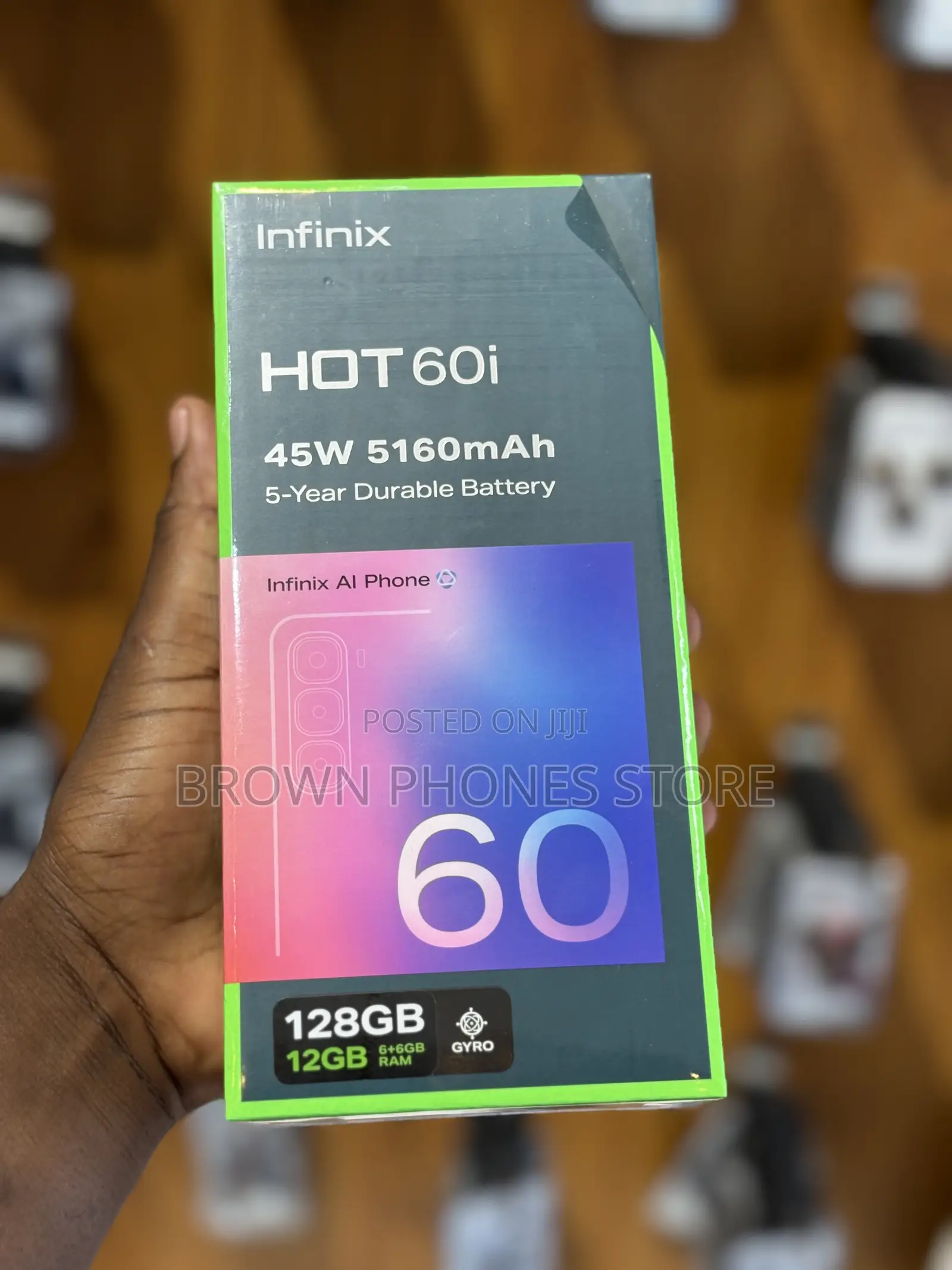 New Infinix Hot 60i 128 GB