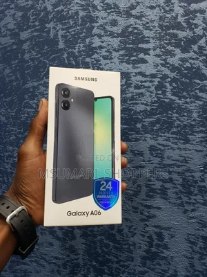 New Samsung Galaxy A06 128 GB Black