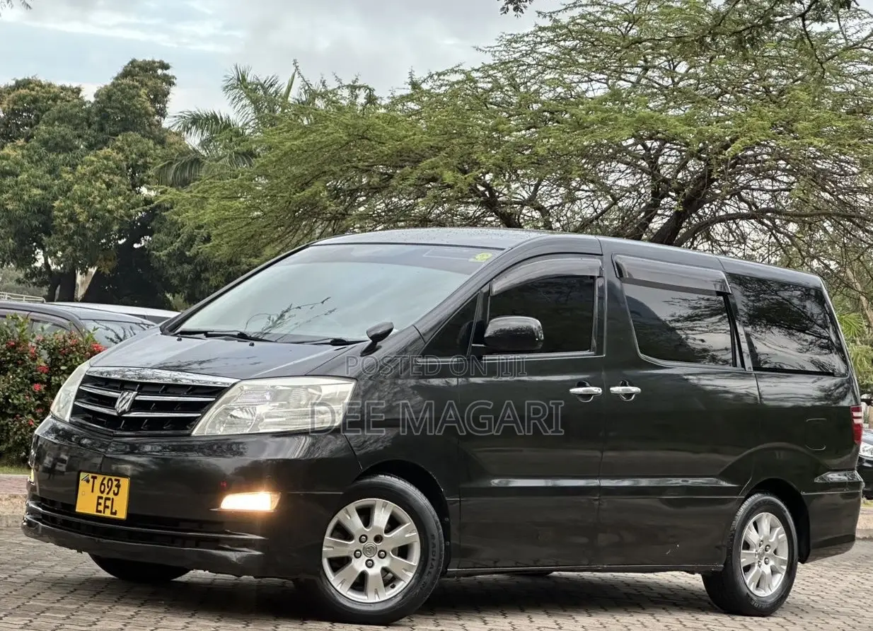 Toyota Alphard 2007 Black