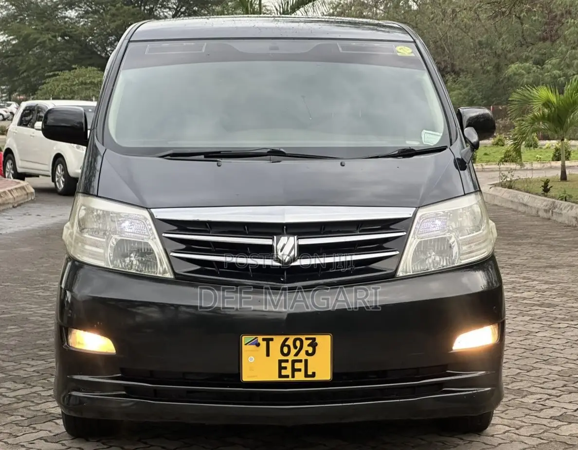 Toyota Alphard 2007 Black