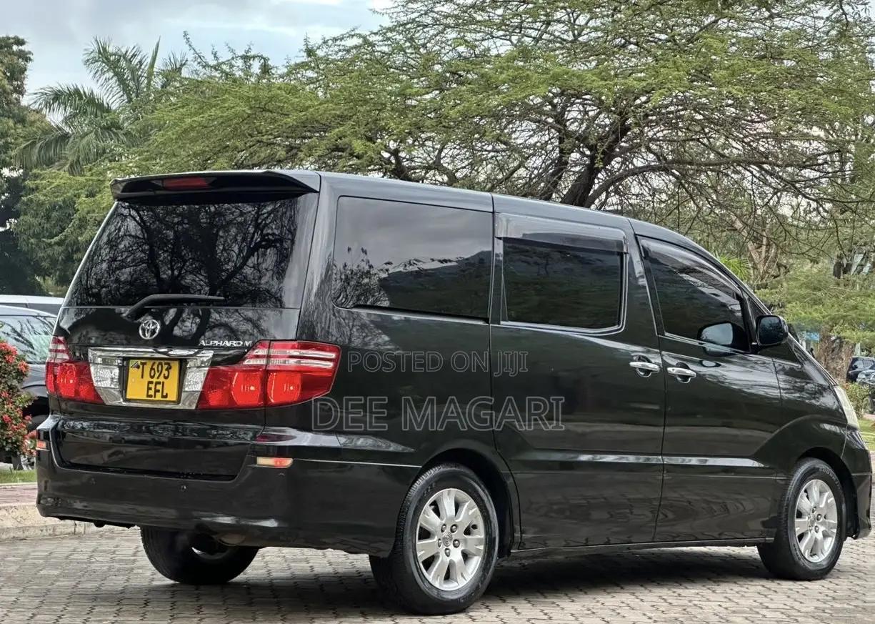 Toyota Alphard 2007 Black