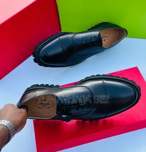 Leather Shoes  / Prada Brand / Bei Chee