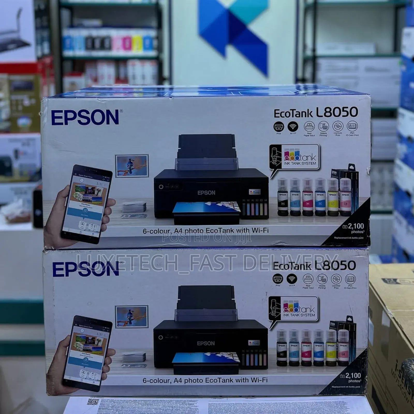 Epson Ecotank L8050 A4 Wi-Fi Ink Tank Photo Printer