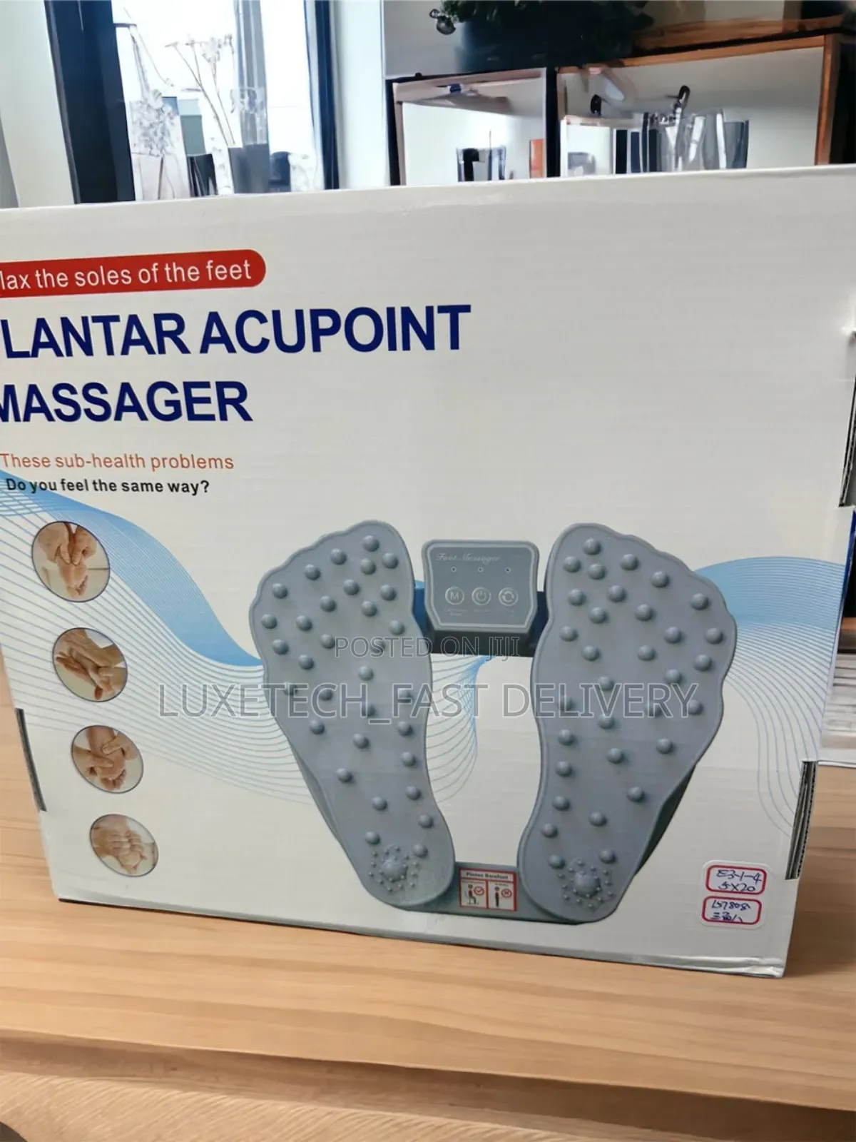 Intelligent Foot Muscle Stimulator/Massager