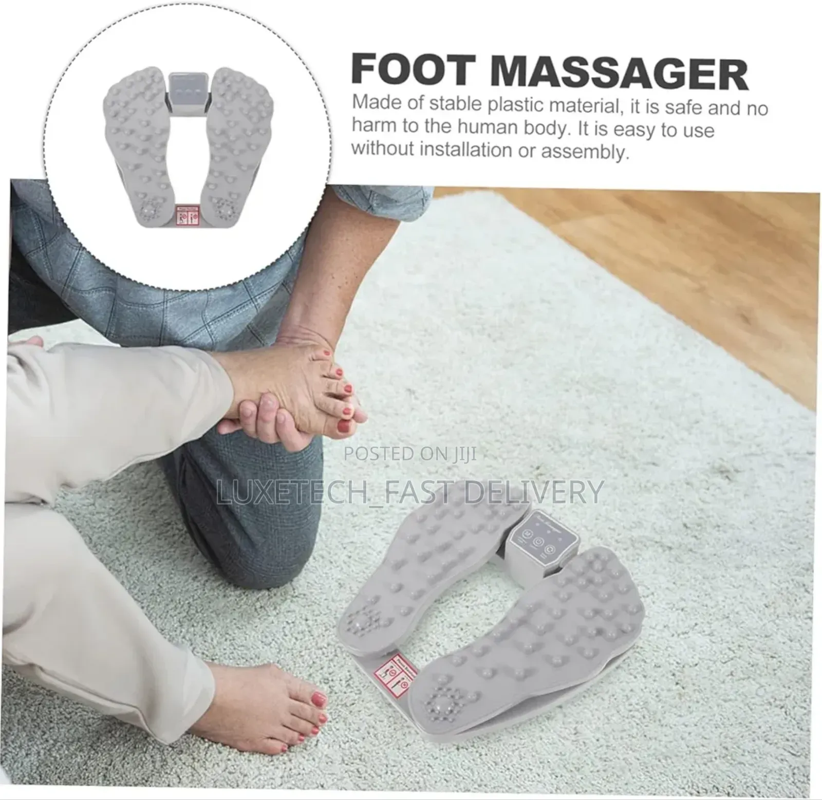 Electric Foot Massager for Pain Relief and Relaxation