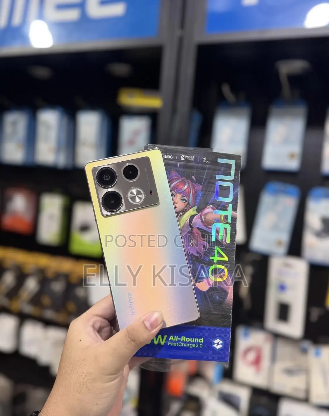 New Infinix Note 40 256 GB Silver
