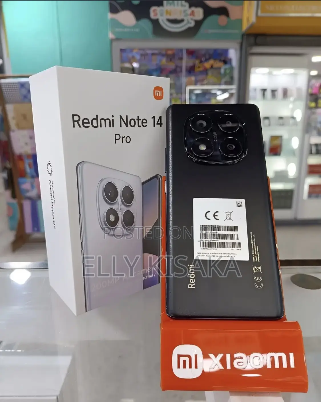 New Xiaomi Redmi Note 14 Pro 256 GB Black