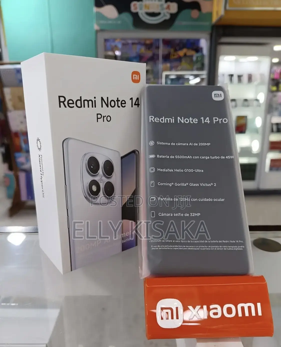 New Xiaomi Redmi Note 14 Pro 256 GB Black