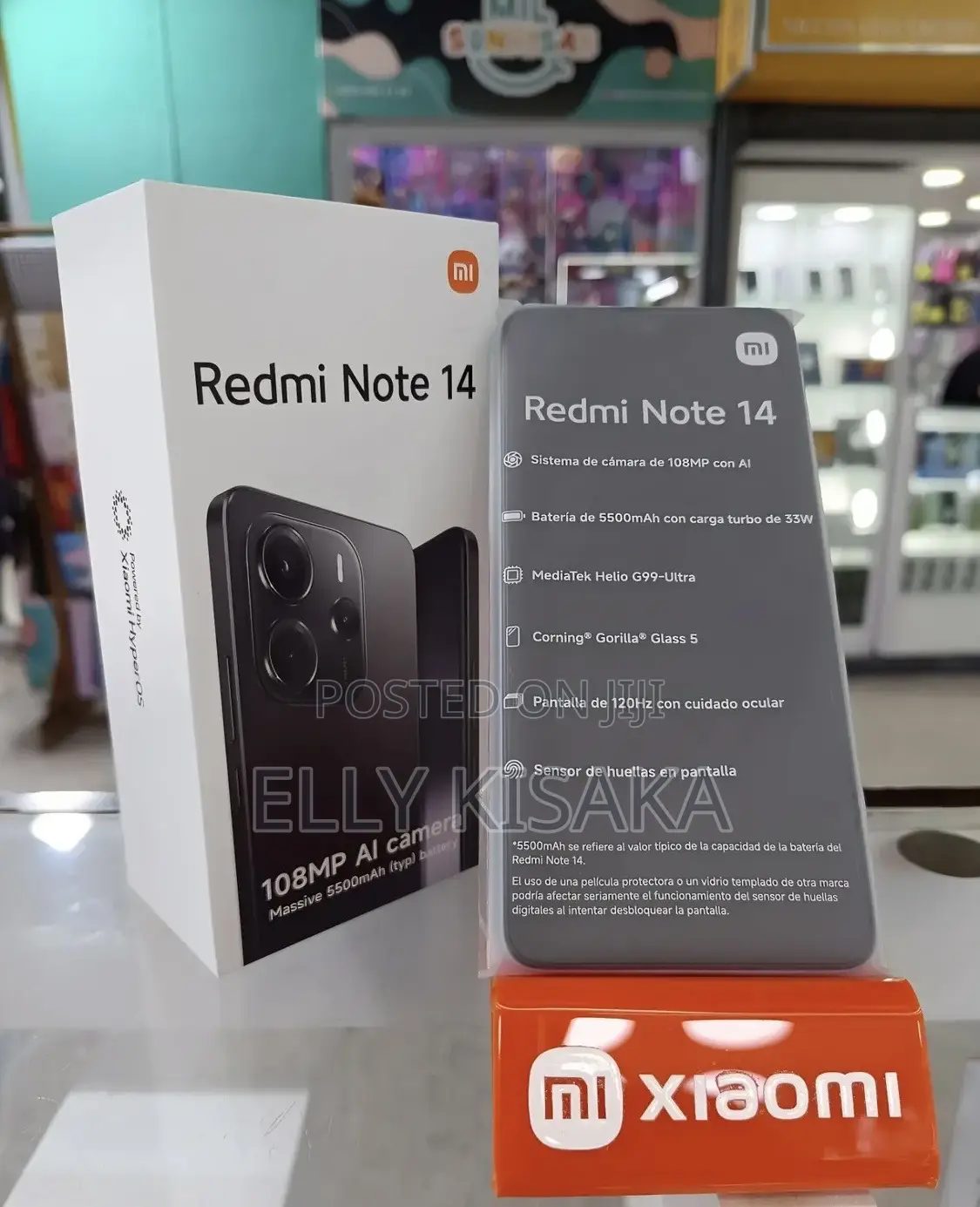 New Xiaomi Redmi Note 14 256 GB Blue