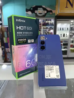 New Infinix Hot 60i 128 GB Blue