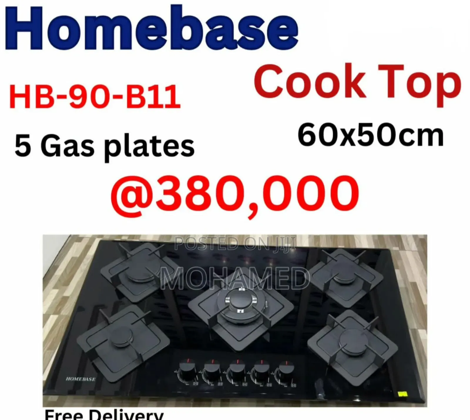 Homebase Cook Top 60*50 Size