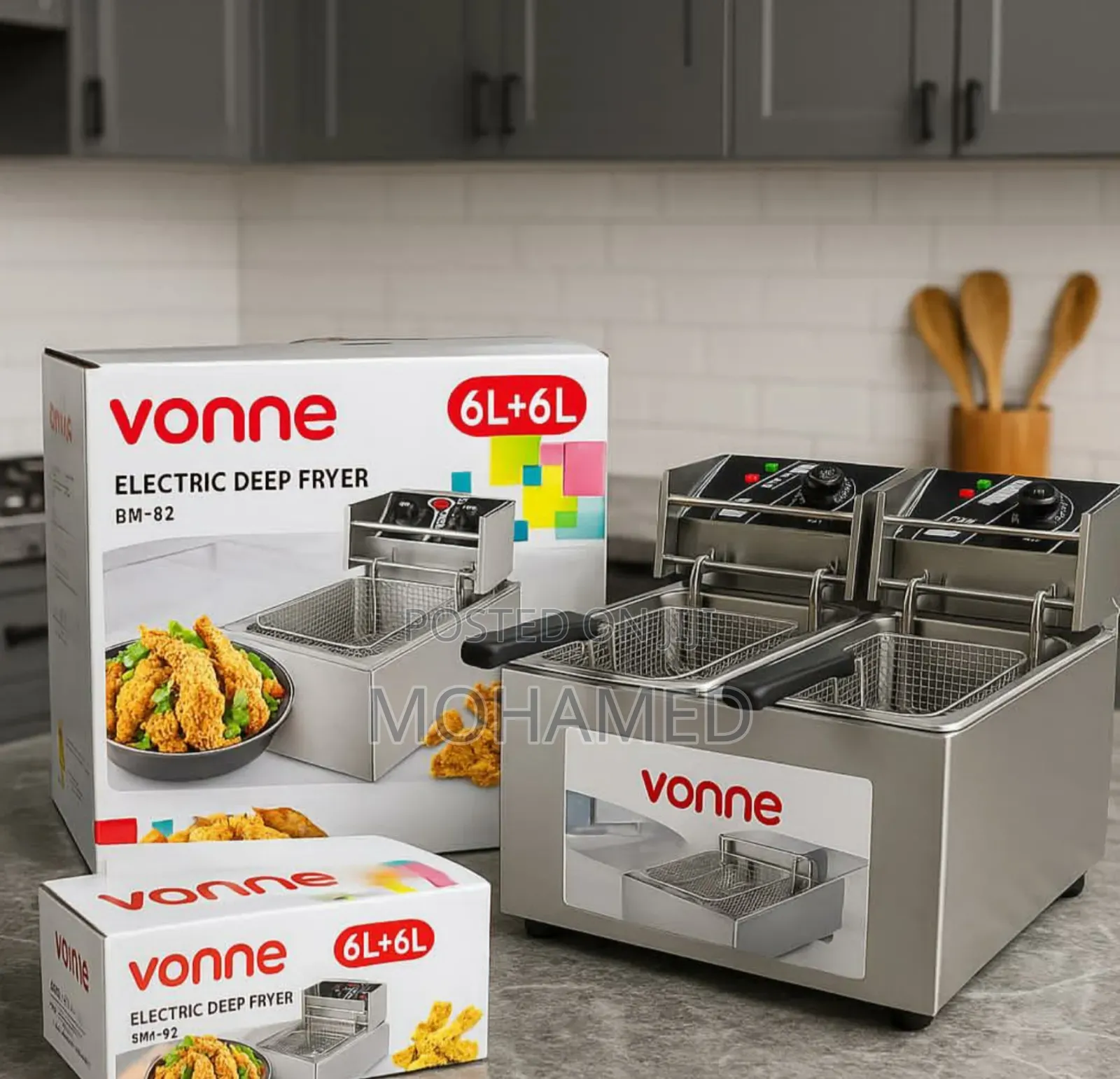 Vonne Deep Fryers 12l