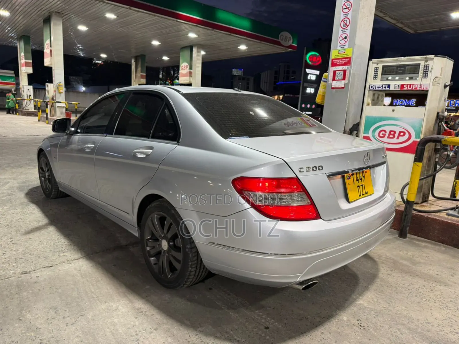 Mercedes-Benz C200 2008 Silver