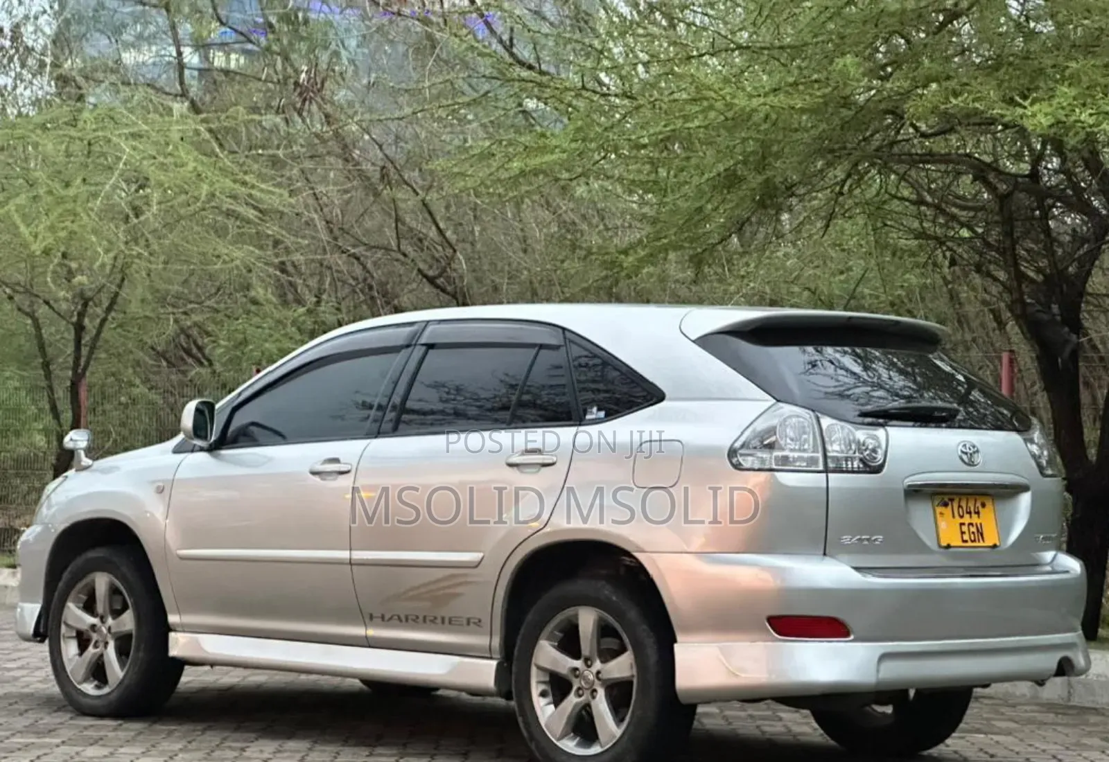 Toyota Harrier 2007 Silver