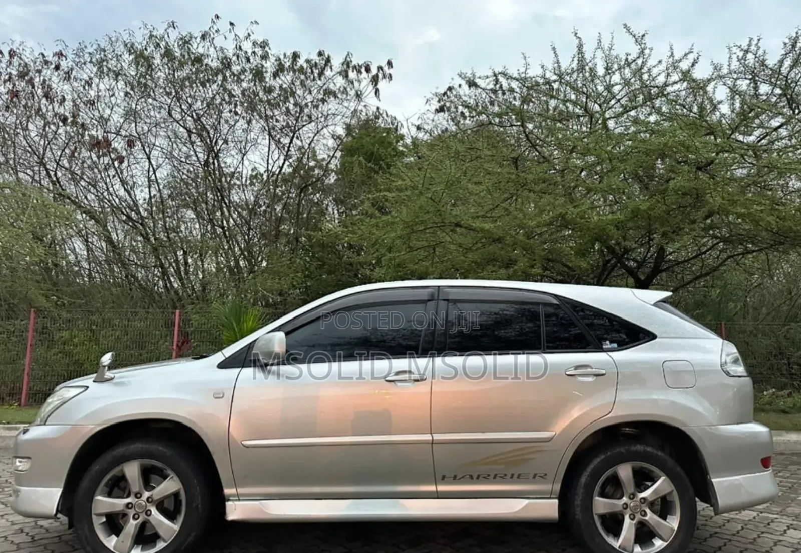 Toyota Harrier 2007 Silver