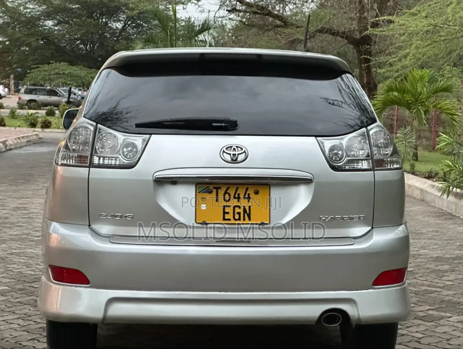 Toyota Harrier 2007 Silver
