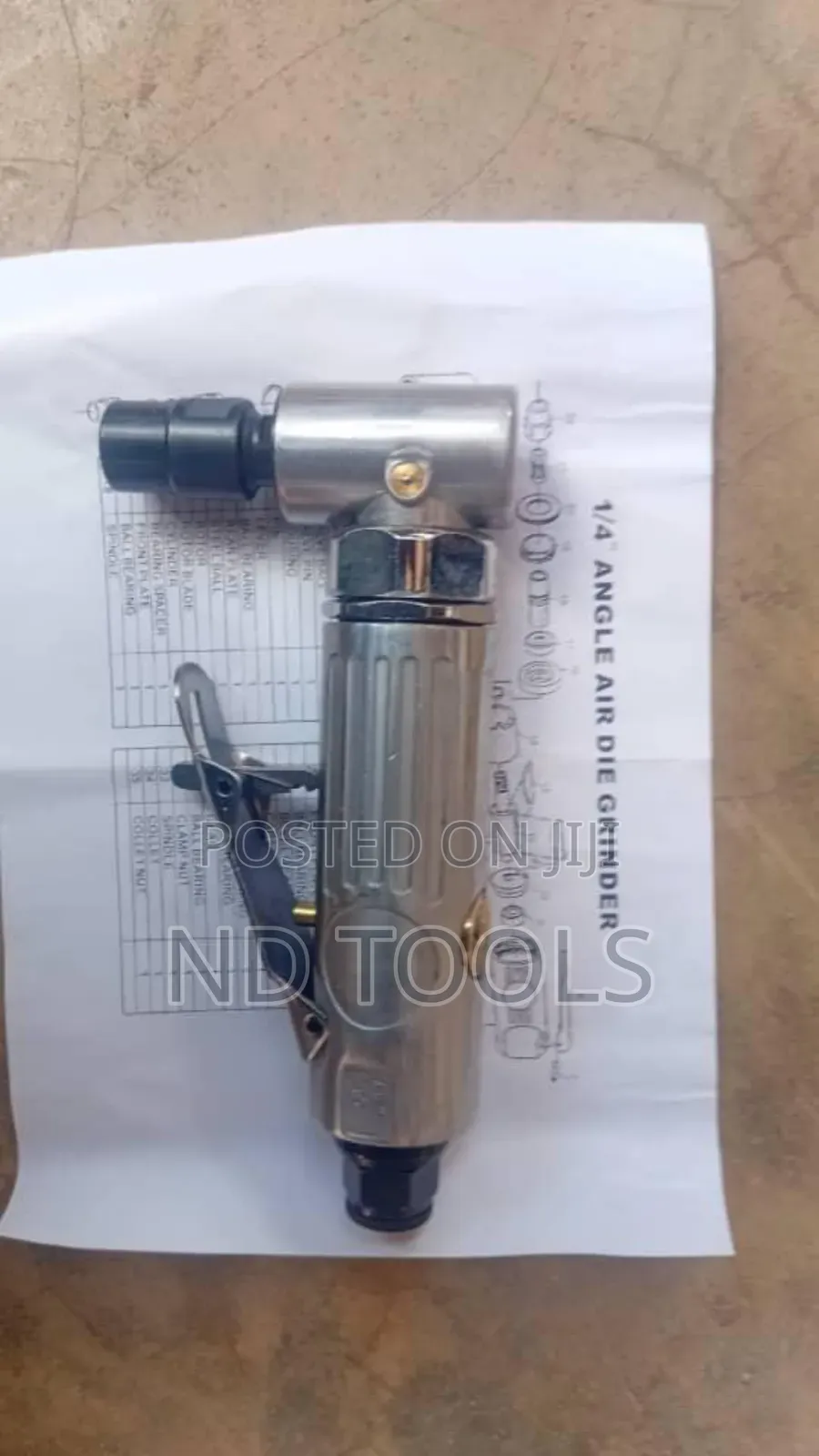 Angle Die Grinder Kit 1/4"