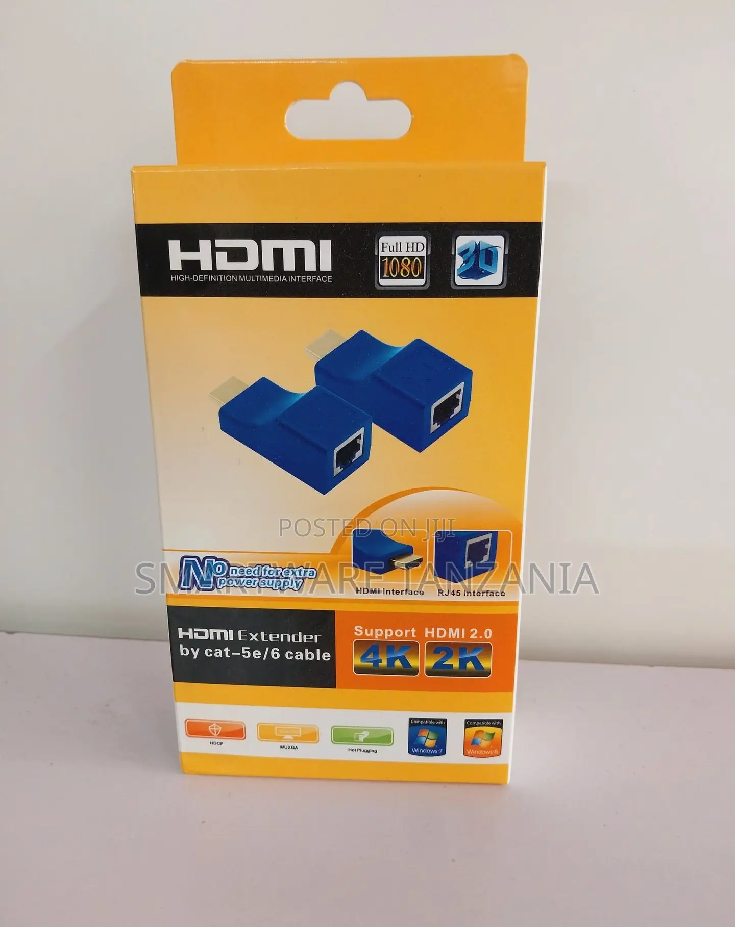 Plug Play 1080p Hdmi Extender via Single Ethernet Cable