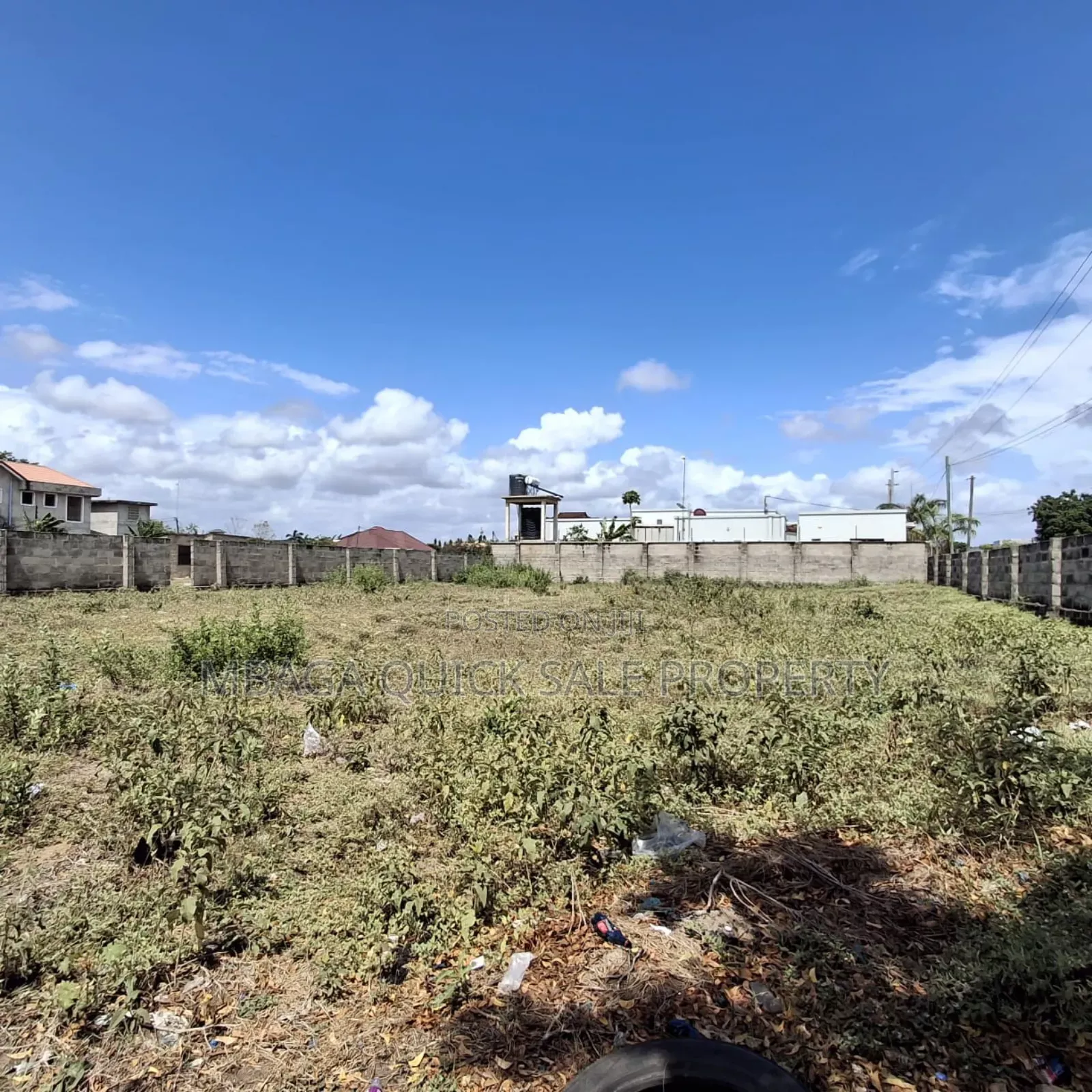 Plot Area SQM 1231 for Sale at Mbweni Corner