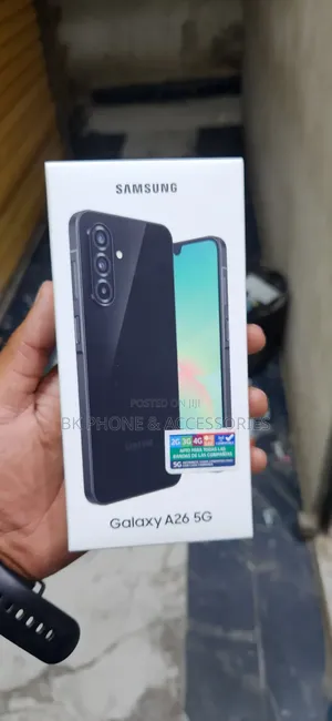 New Samsung Galaxy A26 128 GB Black