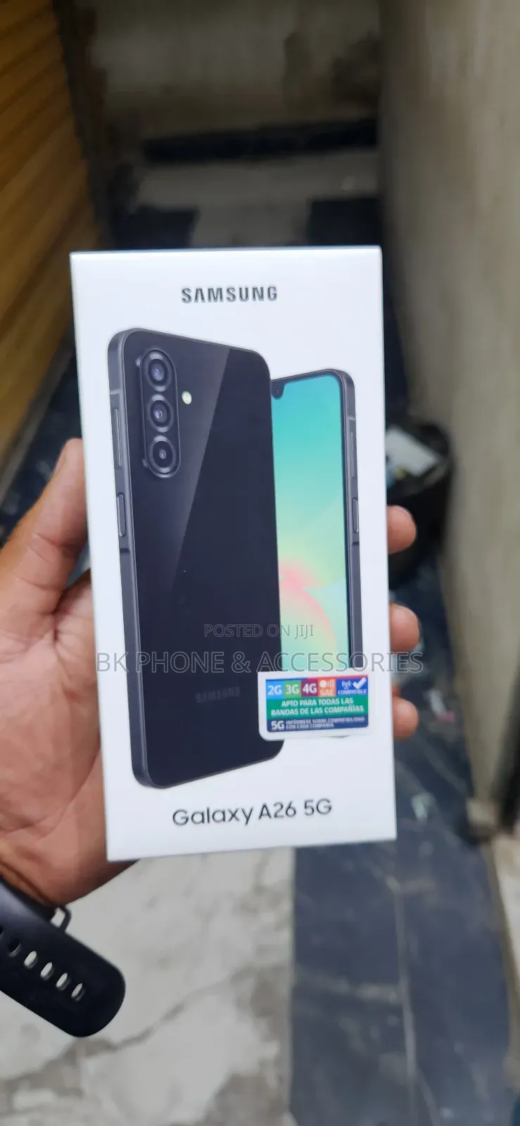 New Samsung Galaxy A26 128 GB Black