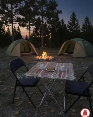 Foldable Table+ 2 Foldable Chairs