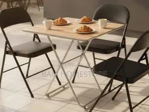 Foldable Table+ 3 Foldable Chairs