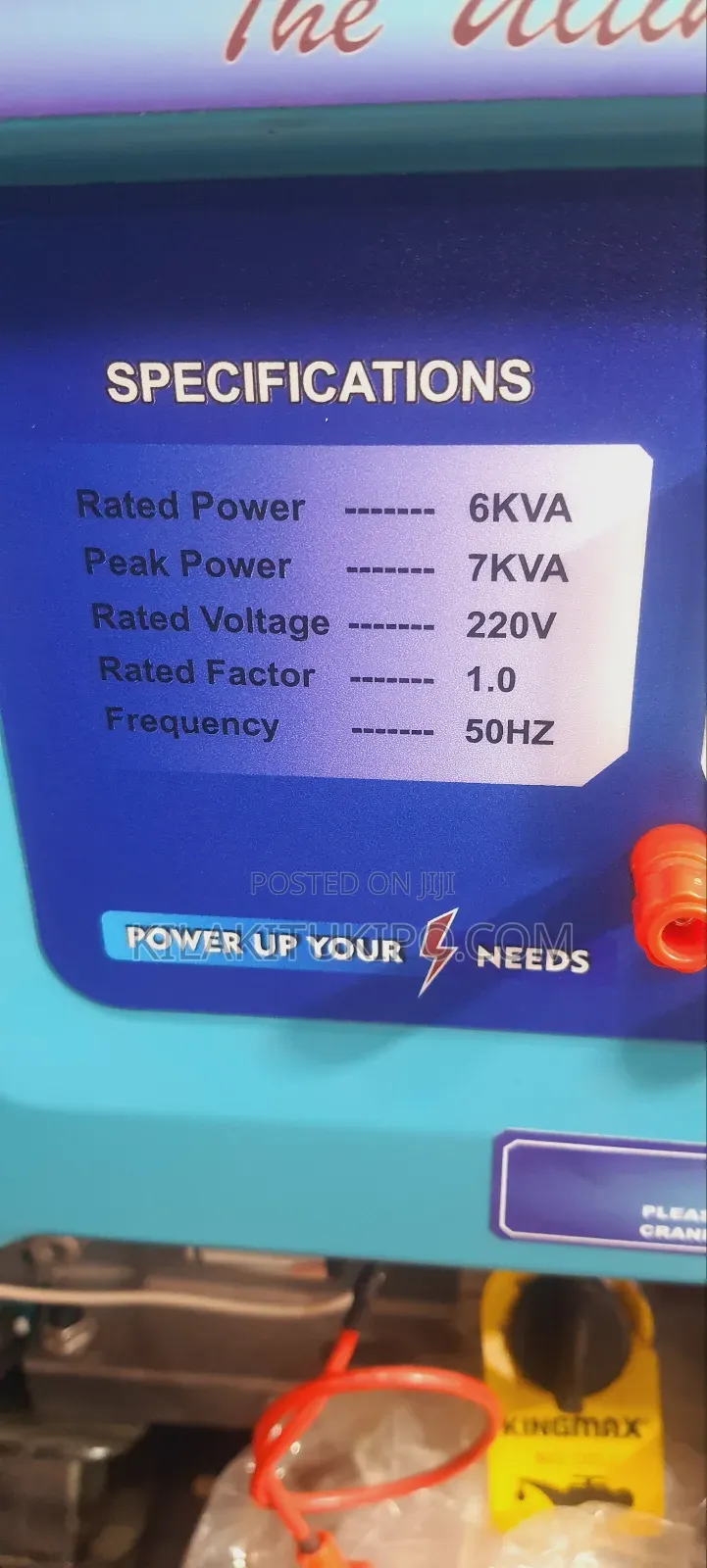 7kva Kingmax Petrol Engine