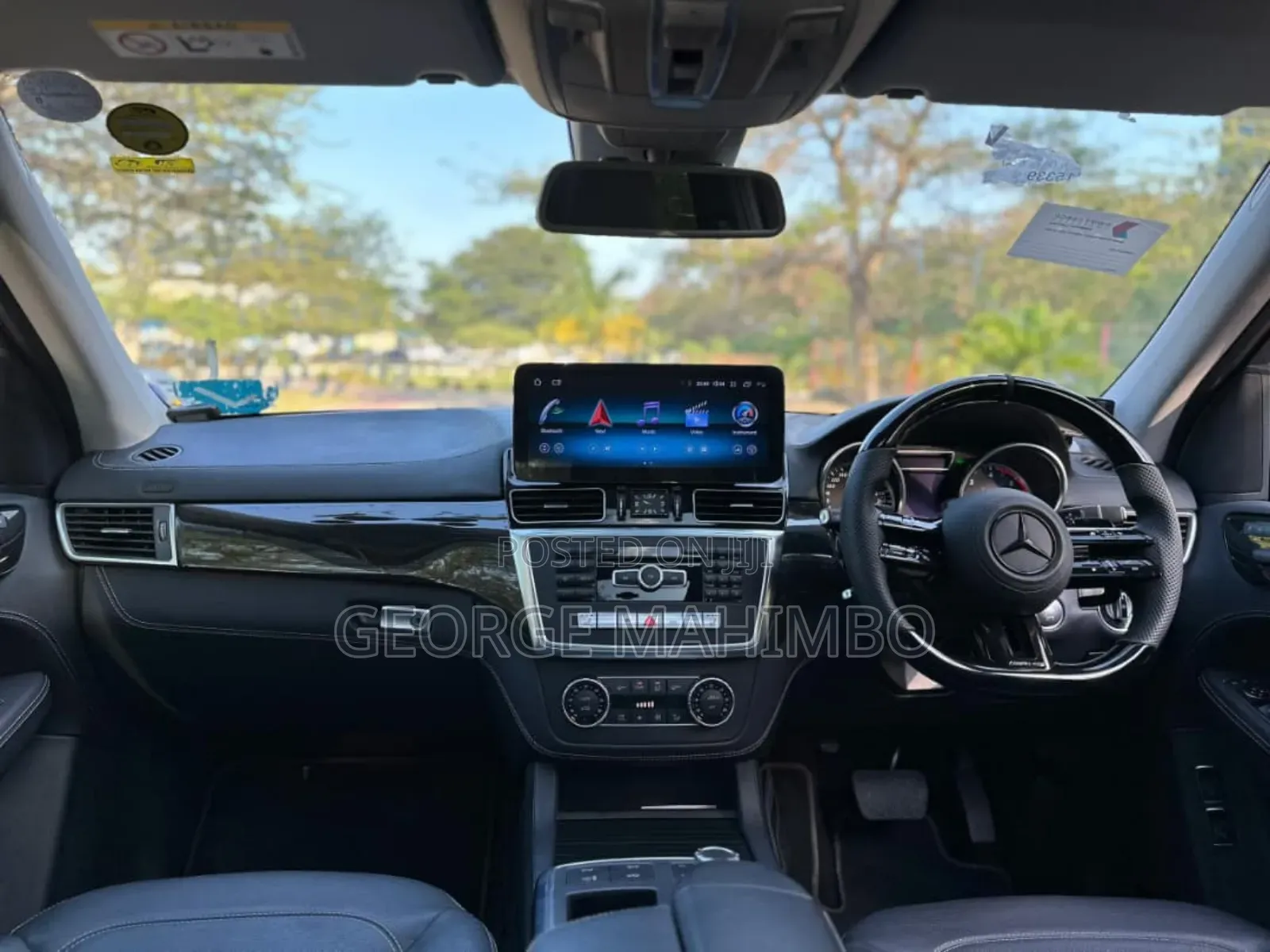 Mercedes-Benz GLS-Class 2017 Black