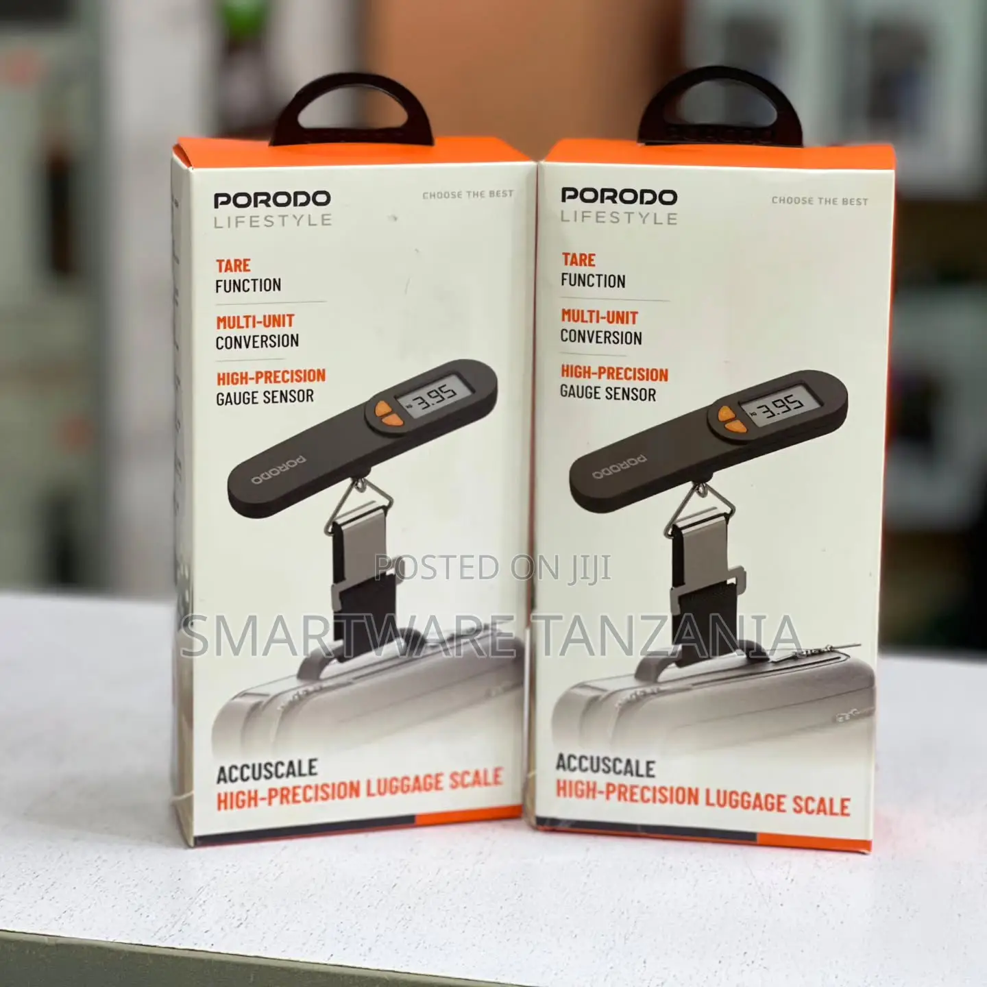 Porodo Lifestyle Accuscale High-Precision Luggage Scale With 50kg Load