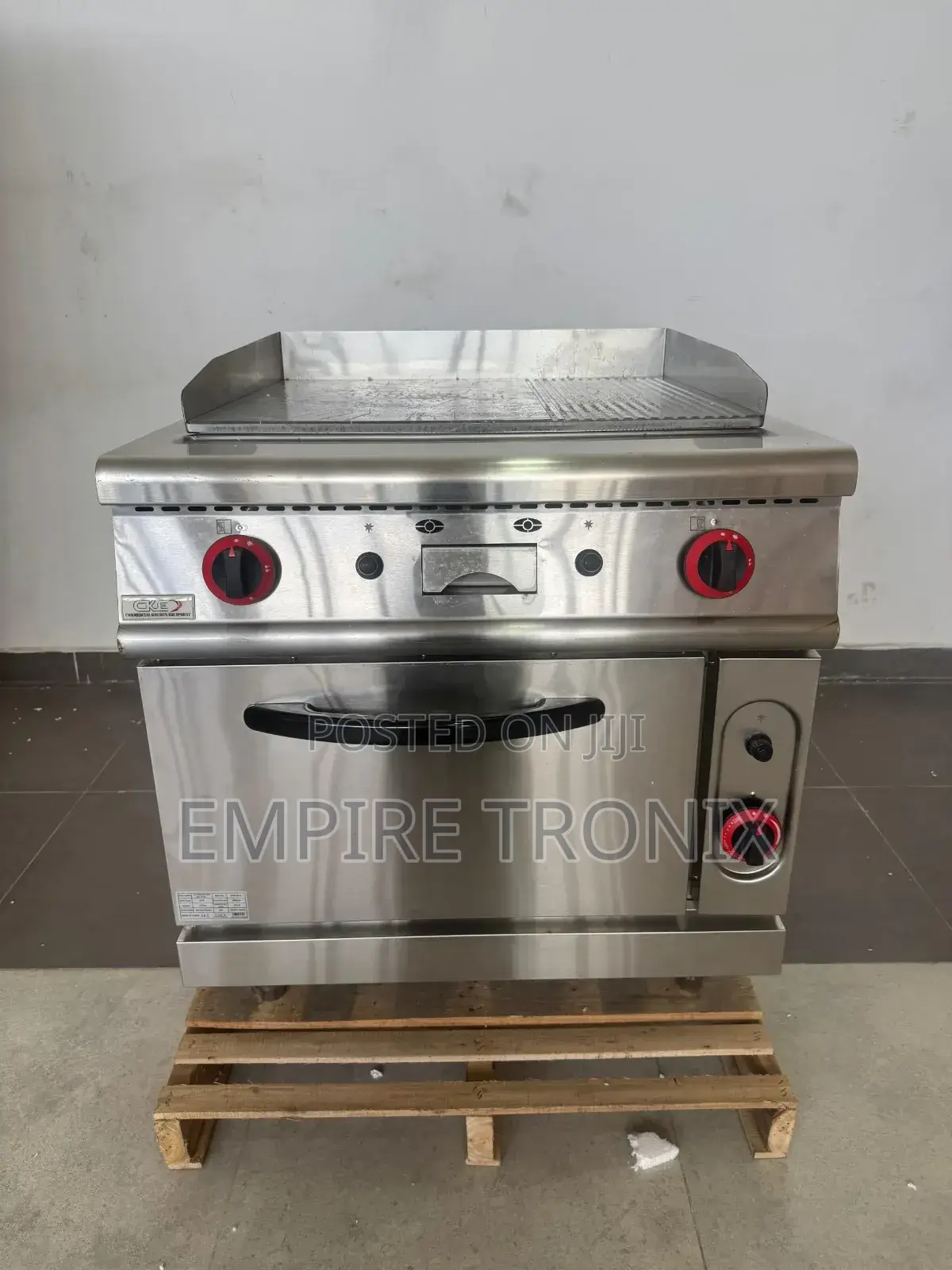 HGR-913 Gas Griddle With Built-in Oven Commercial