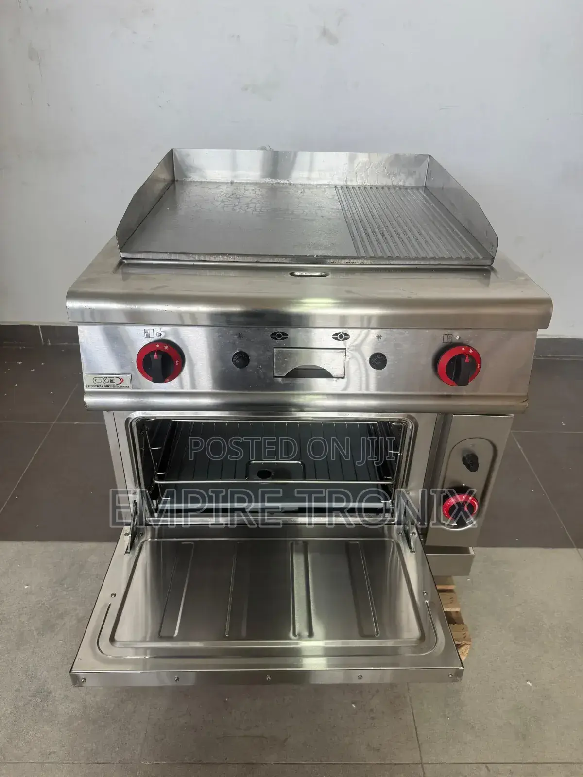 HGR-913 Gas Griddle With Built-in Oven Commercial