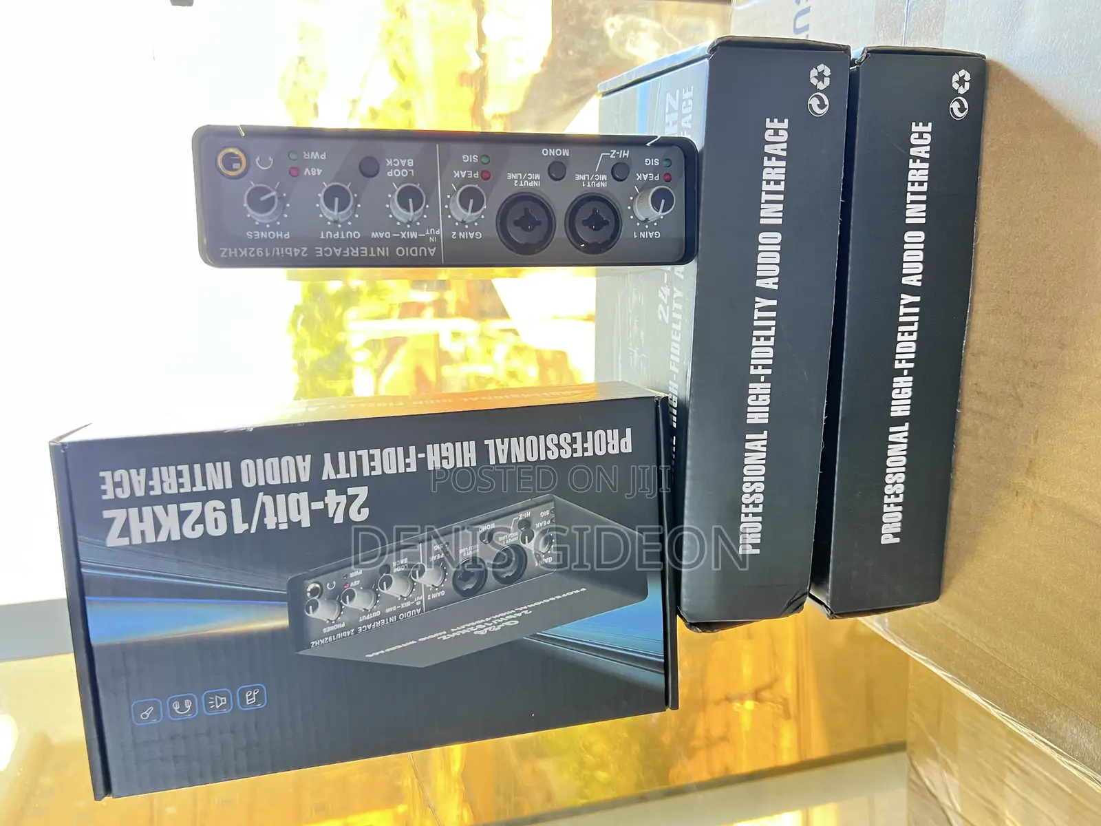 Professional High -Fidelity Audio Interface Soundcard