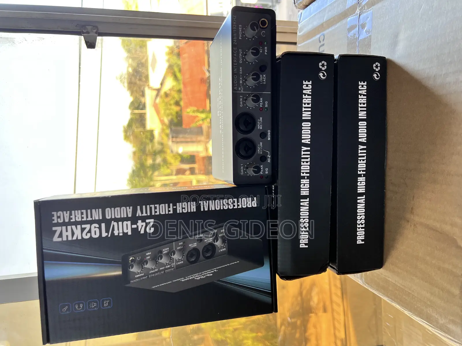Professional High -Fidelity Audio Interface Soundcard