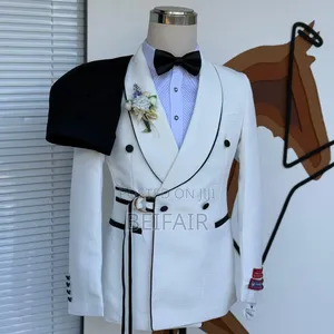 White Suit With Belt