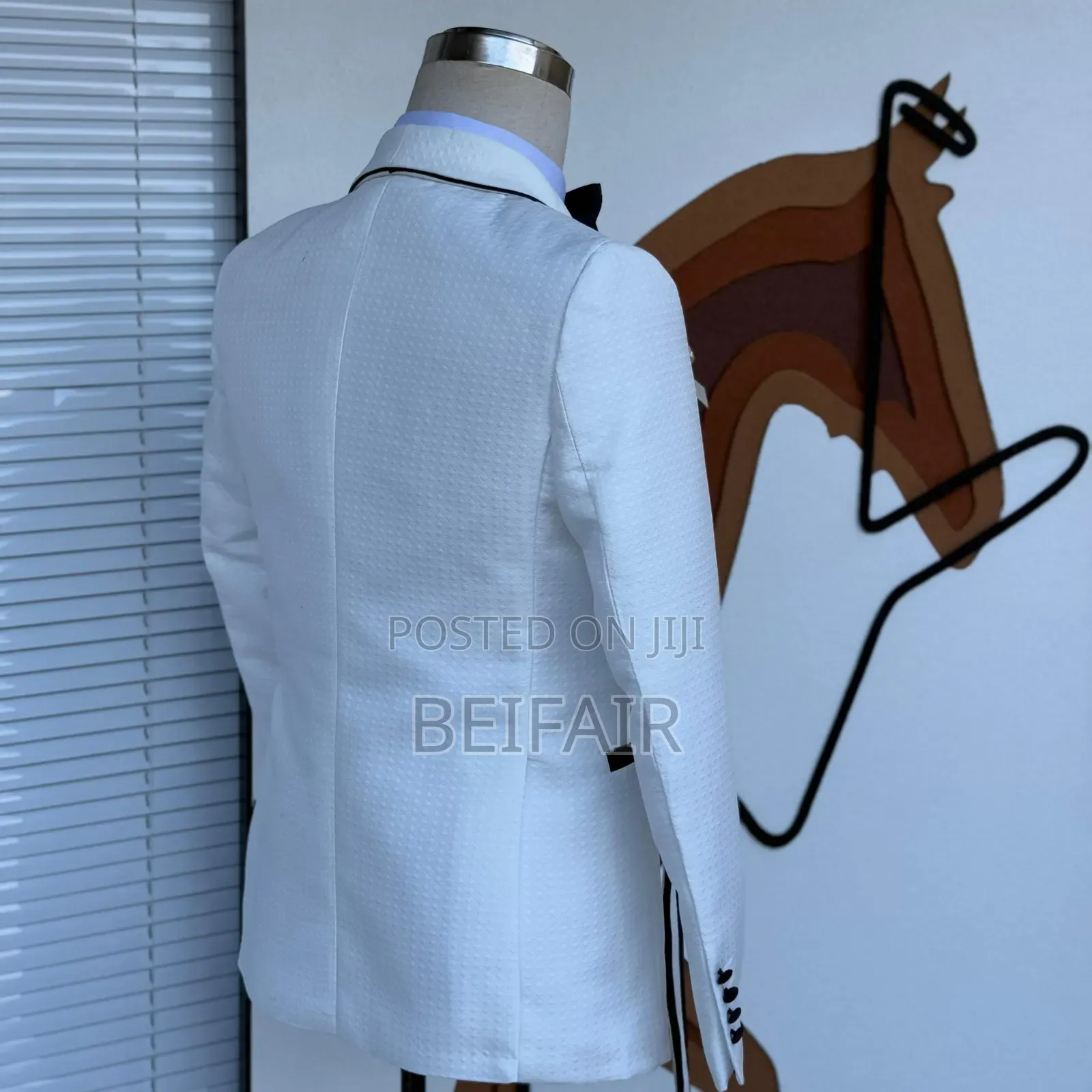 White Suit With Belt