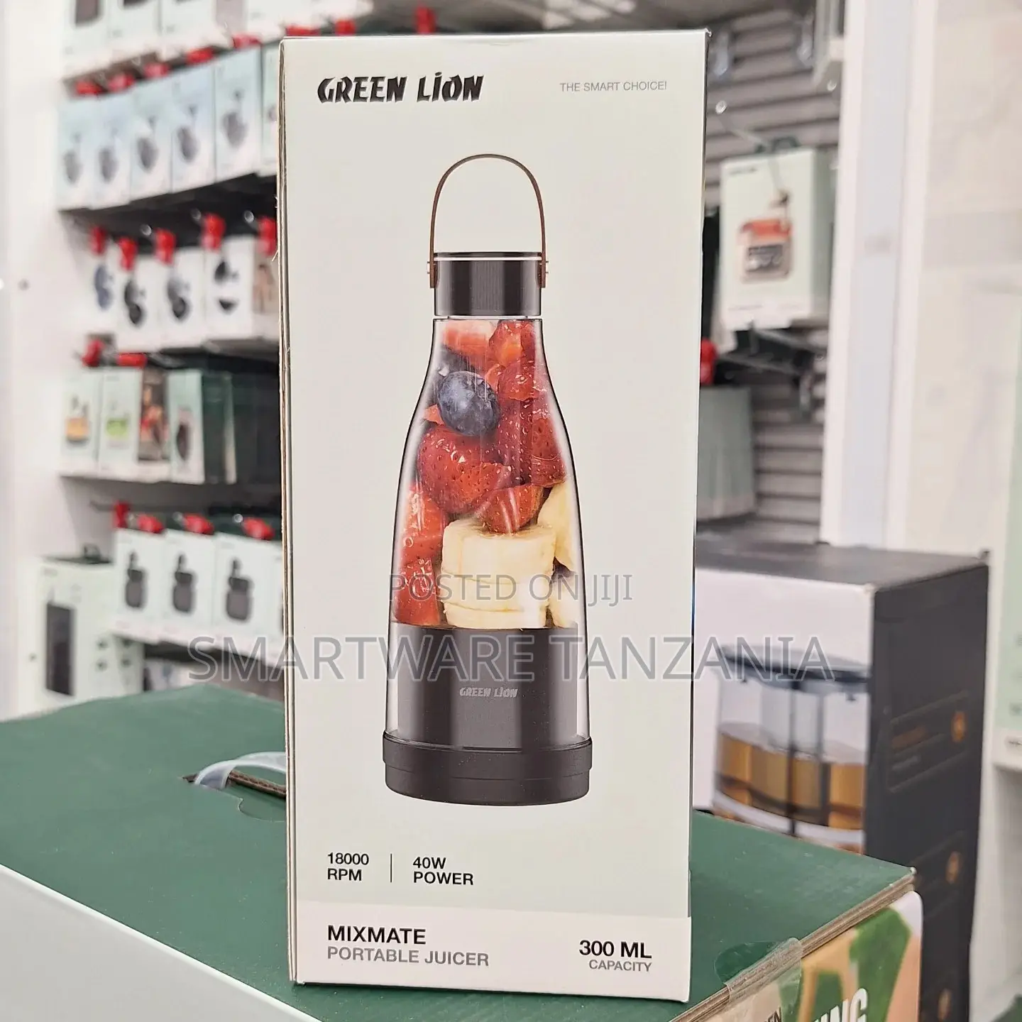Green Lion Portable Juicer Fresh Juices, Smoothies, Shakes on the Go