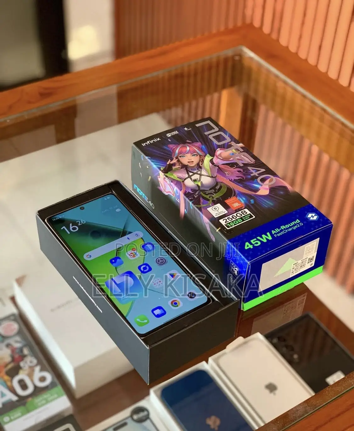 New Infinix Note 40 256 GB Green