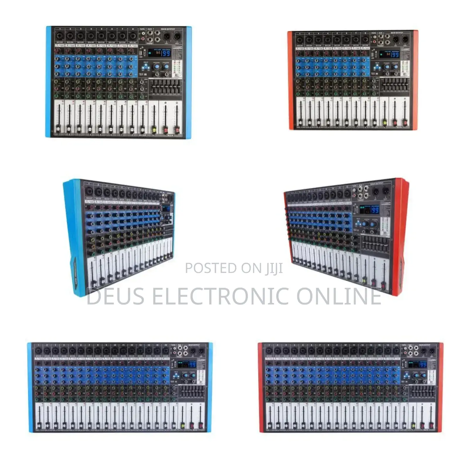 Music Mixer Powered Njia Efx12