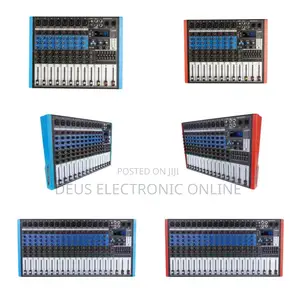 Music Mixer Powered Njia Efx12