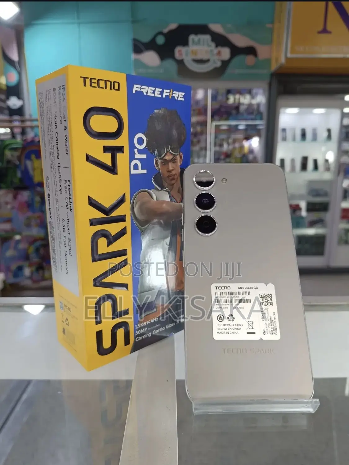 New Tecno Spark 40 Pro 256 GB Silver