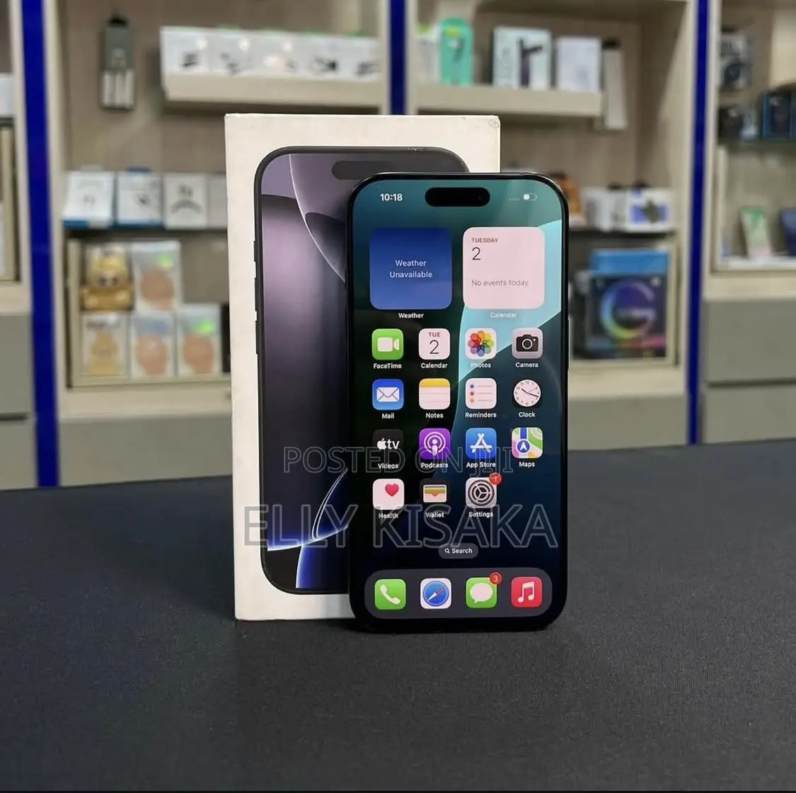 New Apple iPhone 16 Pro 128 GB Black