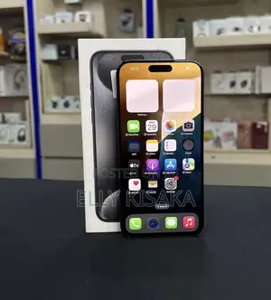 New Apple iPhone 15 Pro Max 256 GB Black