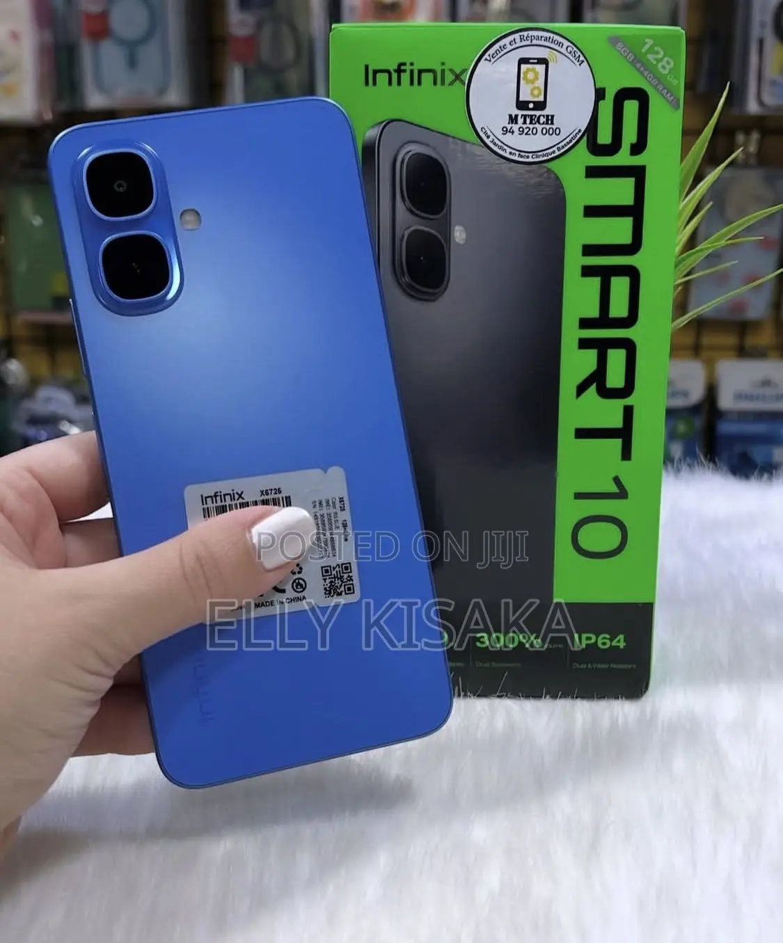 New Infinix Smart 10 128 GB Blue